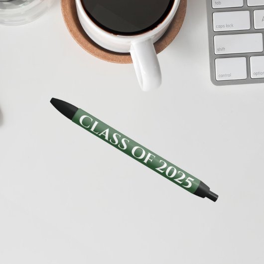 Schulklassen Grün und Weiß Kugelschreiber