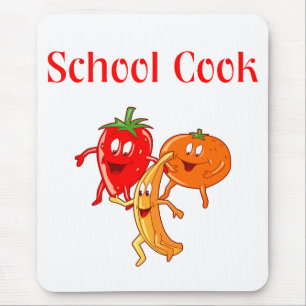 Schulkoch-Mausunterlage Mousepad