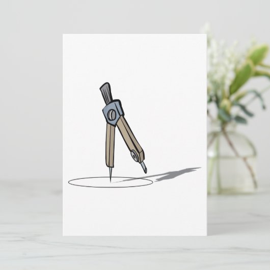 Schulkompass Einladung (Stehend Vorderseite)