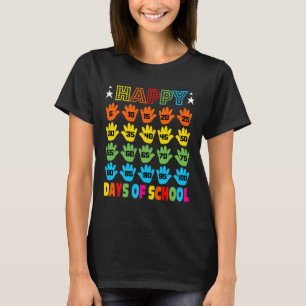 Schulkostüm für Kinder Mädchen Jungen 100 Tage T-Shirt