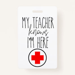 Schulkrankenhaus Ausweis