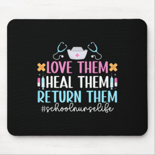 Schulkrankenhaus Krankenpflege Schule Krankenpfleg Mousepad
