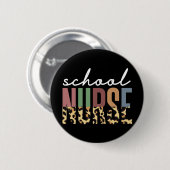 Schulkrankenkirche Gewürzgeschenke Nurse Button (Vorne & Hinten)