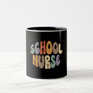 Schulkrankenpflege Beruf Zweifarbige Tasse