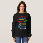 Schulkrankenpflegerin Sweatshirt (Vorne ganz)