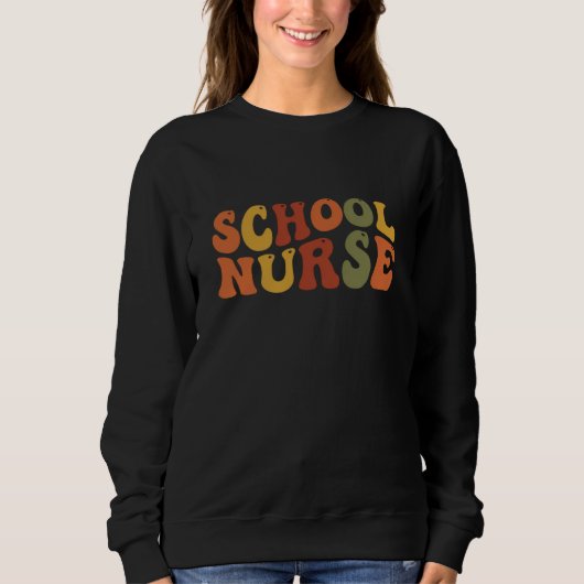 Schulkrankenschwester Anerkennungsgeschenk Sweatshirt (Vorderseite)