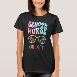 Schulkrankenschwester Außer Dienst Sommerferien Gr T-Shirt