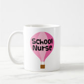 Schulkrankenschwester-Geschenk-Ballon Kaffeetasse (Links)