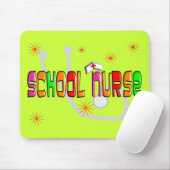 Schulkrankenschwester-Geschenke u. T - Shirts Mousepad (Mit Mouse)