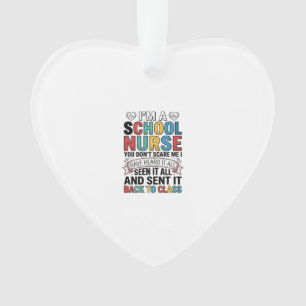 Schulkrankenschwester Hat Alles Lustiges Lehrer-Sh Ornament