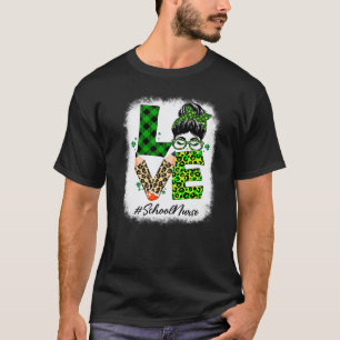 Schulkrankenschwester Liebe Frauen Gebleicht Zerza T-Shirt