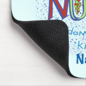 Schulkrankenschwester-Motto Mousepad (Ecke)