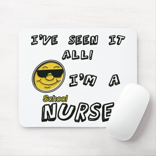 Schulkrankenschwester Mousepad (Mit Mouse)