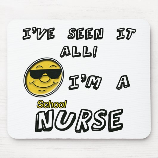Schulkrankenschwester Mousepad (Vorne)