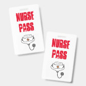 Schulkrankenschwester-Pass Ausweis (Vorder- & Rückseite)