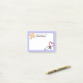 Schulkrankenschwester Posten-it® Anmerkung Post-it Klebezettel (Auf Schreibtisch)