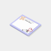 Schulkrankenschwester Posten-it® Anmerkung Post-it Klebezettel (angewinkelt)