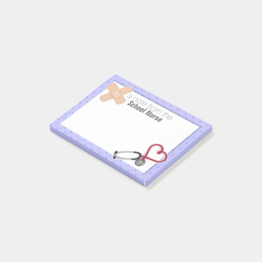 Schulkrankenschwester Posten-it® Anmerkung Post-it Klebezettel (angewinkelt)