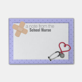 Schulkrankenschwester Posten-it® Anmerkung Post-it Klebezettel