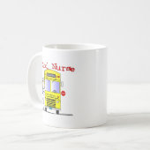 Schulkrankenschwester-Stock-Leute-Entwurf Kaffeetasse (Vorderseite Links)