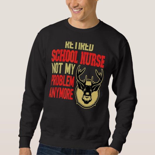 Schulkrankenschwester Sweatshirt (Vorderseite)