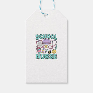Schulkrankenschwester Vintage-Medizin-Collage-Shir Geschenkanhänger