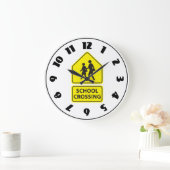 Schulkreuz-Signalluhr Große Wanduhr (Zuhause)