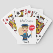 Schulkreuzkarten Spielkarten (Rückseite)