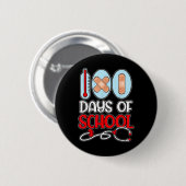 Schulkur 100 Tage Schulzeit LIEBE Stethoscope N Button (Vorne & Hinten)