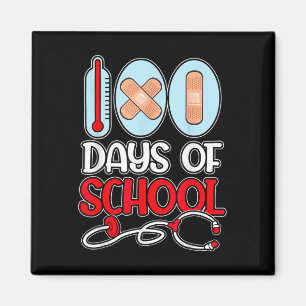 Schulkur 100 Tage Schulzeit Liebe Stethoscope N Magnet