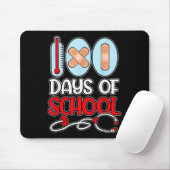 Schulkur 100 Tage Schulzeit LIEBE Stethoscope N Mousepad (Mit Mouse)