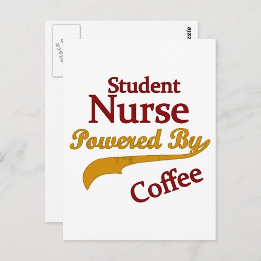 Schulkur mit Kaffee Postkarte (Vorne/Hinten)