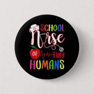 Schulkur winziger Menschen Krankenpfleger KK zur S Button