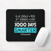 Schullehrer 1000 Tage schlauer 100 Tage Scho Mousepad (Mit Mouse)