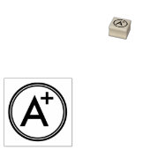SCHULLEHRER - ALPHABETISCHE STUDIERUNG GUMMISTEMPEL (Stempel)