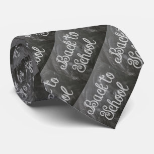 Schullehrer Biologie Blackboard Chalk Necktie Krawatte
