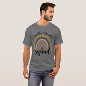 Schullehrer Boho Rainbow T-Shirt (Vorne ganz)