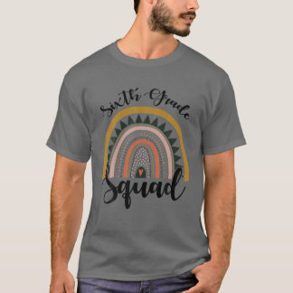 Schullehrer Boho Rainbow T-Shirt