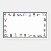 Schullehrer buchen große Notizen (Vorderseite)