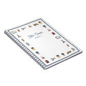 Schullehrer-Bus-Handy-Notebook Notizblock (Rechte Seite)