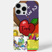 Schullehrer Case-Mate iPhone Hülle (Rückseite)