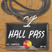 Schullehrer-Chalkboard Studentenpass Ausweis