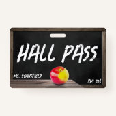Schullehrer-Chalkboard Studentenpass Ausweis (Vorderseite)