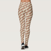 Schullehrer der hölzerne Schulklasse Bildung Leggings (Rückseite)