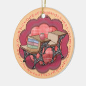 Schullehrer-Desk-Ornament Keramikornament (Links)