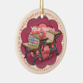 Schullehrer-Desk-Ornament Keramikornament (Rechts)