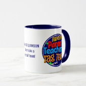Schullehrer Eltern TAG TEAM Tasse (VorderseiteRechts)