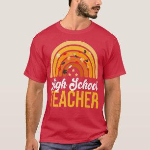 Schullehrer Fall Herbstsonnenlehrer als T-Shirt