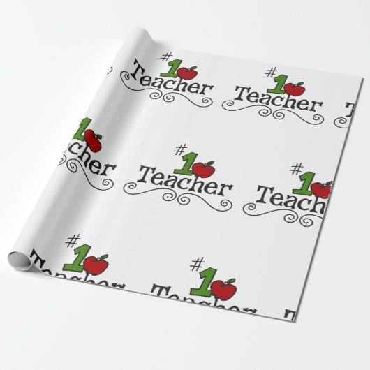 Schullehrer Geschenkpapier (Ungerollt)