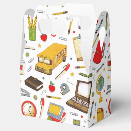 Schullehrer Geschenkschachtel (Geöffnet)